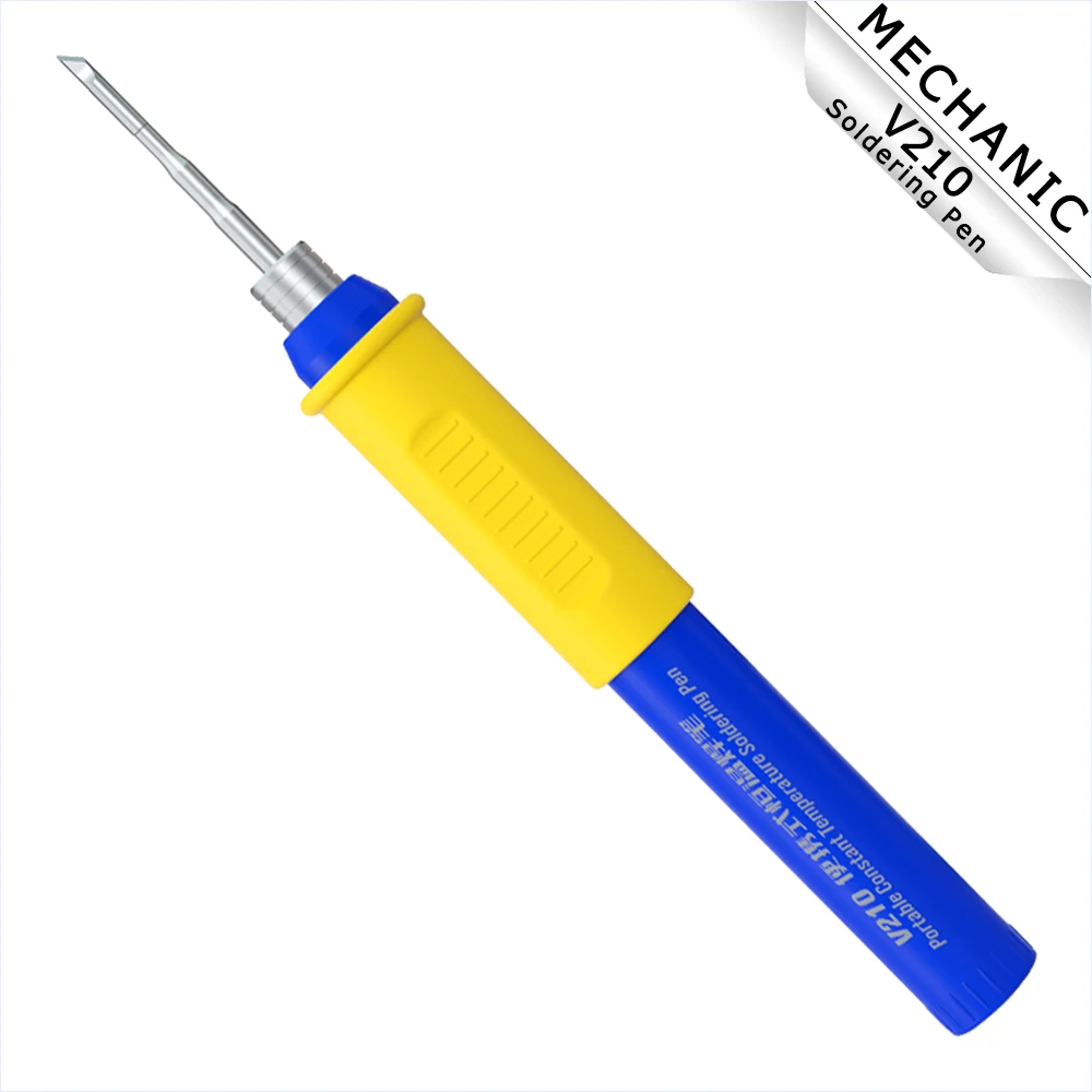 Soldering Pen MECHANIC V210 Portable Constant Temperature Rechargeable Electric Soldering Iron Automatic Sleep Mini Repair Tool
Soldering Pen MECHANIC V210 Portable Constant Temperature Rechargeable Electric Soldering Iron Automatic Sleep Mini Repair Tool