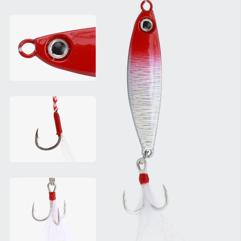 7g Metal Jig Micro Long Shot Lure VIB 3D Eyes With High Quality Steel Hook Outdoor Fishing lure Artificial Bait
7g Metal Jig Micro Long Shot Lure VIB 3D Eyes With High Quality Steel Hook Outdoor Fishing lure Artificial Bait
