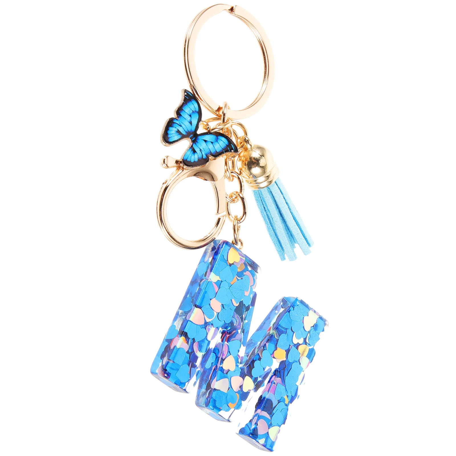 Butterfly Tassel Keychain Alphabet Keyring Handbag Keychain Purse Charm Pendant Keychain (M)
Butterfly Tassel Keychain Alphabet Keyring Handbag Keychain Purse Charm Pendant Keychain (M)