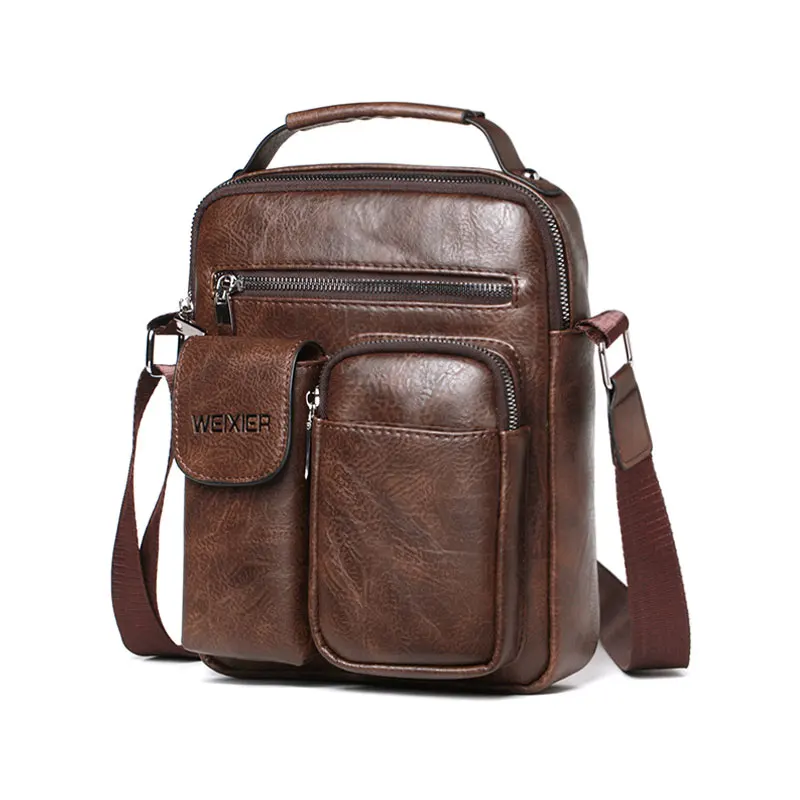 Vintage Style Men Tote Shoulder Bags PU Handbag Brand Men Messenger Bags Large Capacity Male Crossbody Shoulder Bags For Men
Vintage Style Men Tote Shoulder Bags PU Handbag Brand Men Messenger Bags Large Capacity Male Crossbody Shoulder Bags For Men