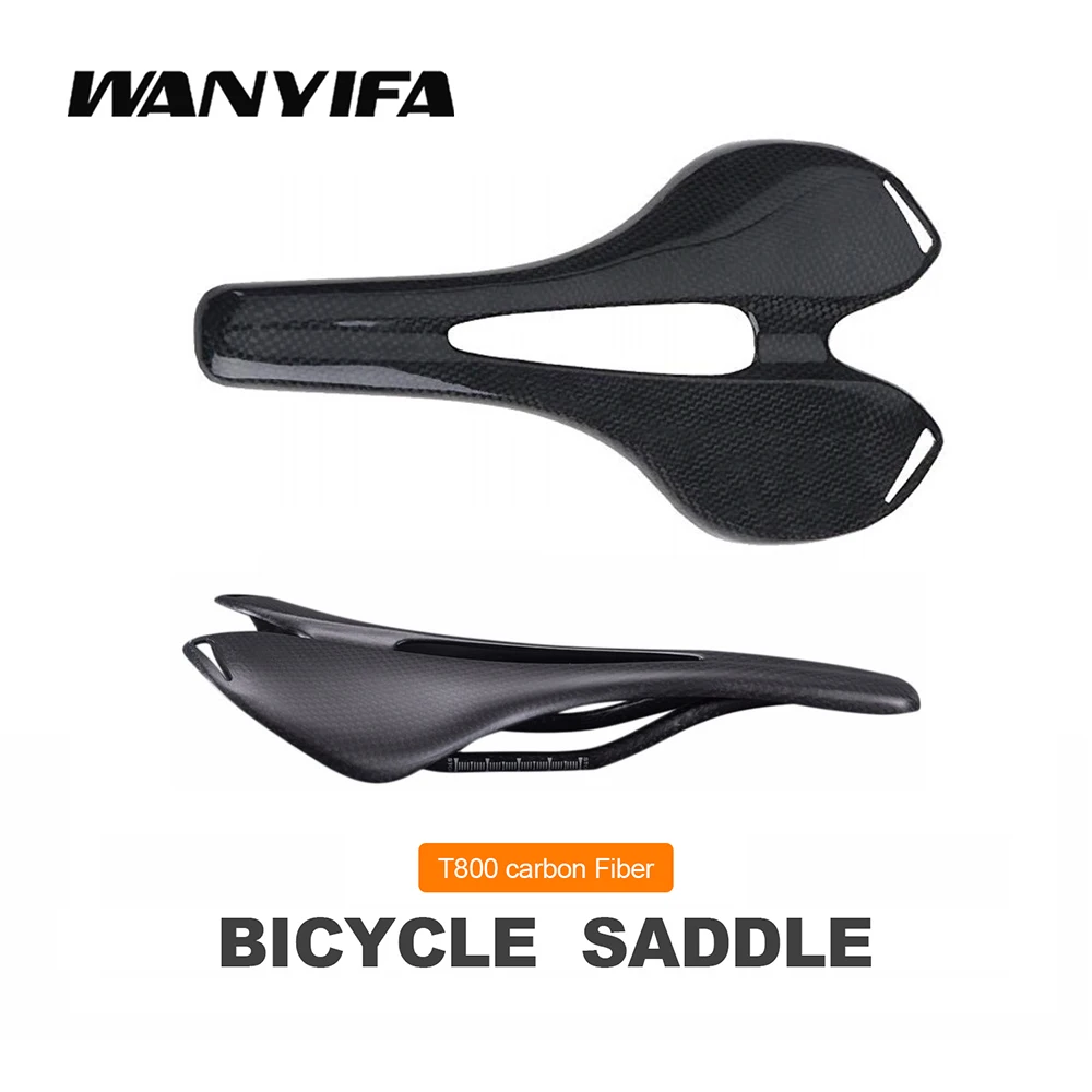 

Ультралегкое велосипедное седло Wanyifa 3K, подушка из углеродного волокна для горных и дорожных велосипедов, удобные аксессуары для велоспорта