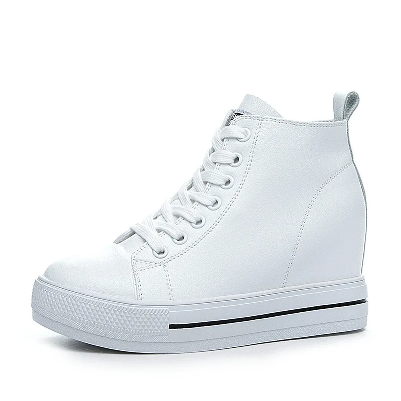 2023 Genuine Leather Shoes New Autumn Winter Lace-up High-top Women Sneaker Shoes High Heels Increase Within Wedges Casual Shoes
2023 Genuine Leather Shoes New Autumn Winter Lace-up High-top Women Sneaker Shoes High Heels Increase Within Wedges Casual Shoes