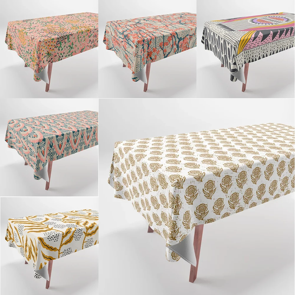 Continuous printing series household table cover kitchen tablecloth living room coffee table cover tablecloth
Continuous printing series household table cover kitchen tablecloth living room coffee table cover tablecloth