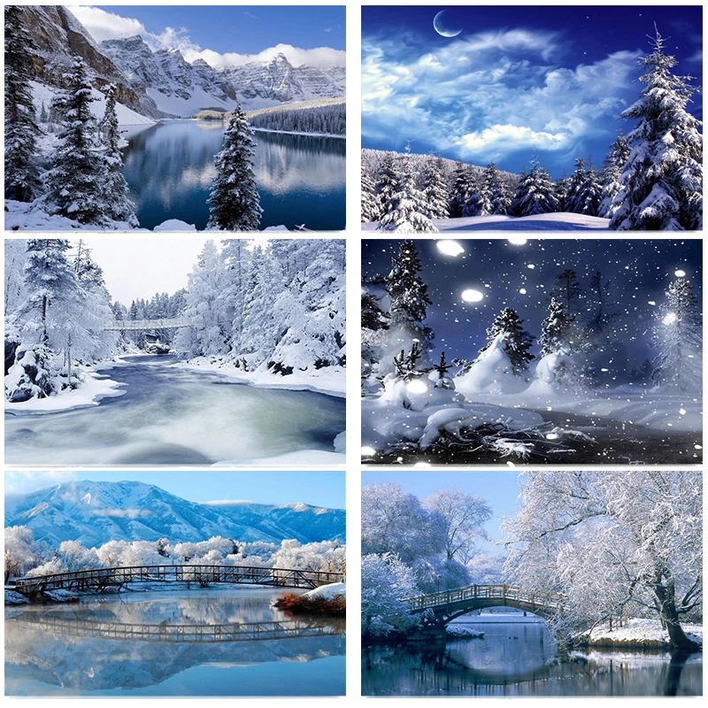 OLOE Round Diamond 5D Diamond Painting Environmentally Crafts Full Diamond Embroidery "Winter Snow Forest" Home Decoration
OLOE Round Diamond 5D Diamond Painting Environmentally Crafts Full Diamond Embroidery "Winter Snow Forest" Home Decoration