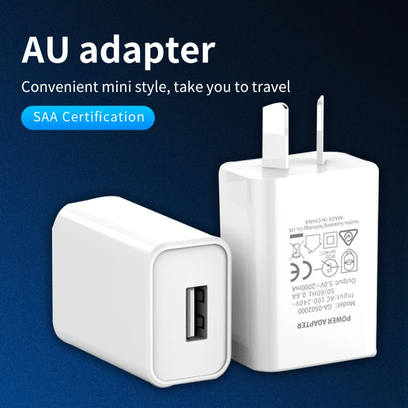 USB Австралийское стандартное зарядное устройство 5 в 2 А, универсальная стандартная вилка питания, сертификация SAA, Австралия, Новая Зеландия...
USB Австралийское стандартное зарядное устройство 5 в 2 А, универсальная стандартная вилка питания, сертификация SAA, Австралия, Новая Зеландия...