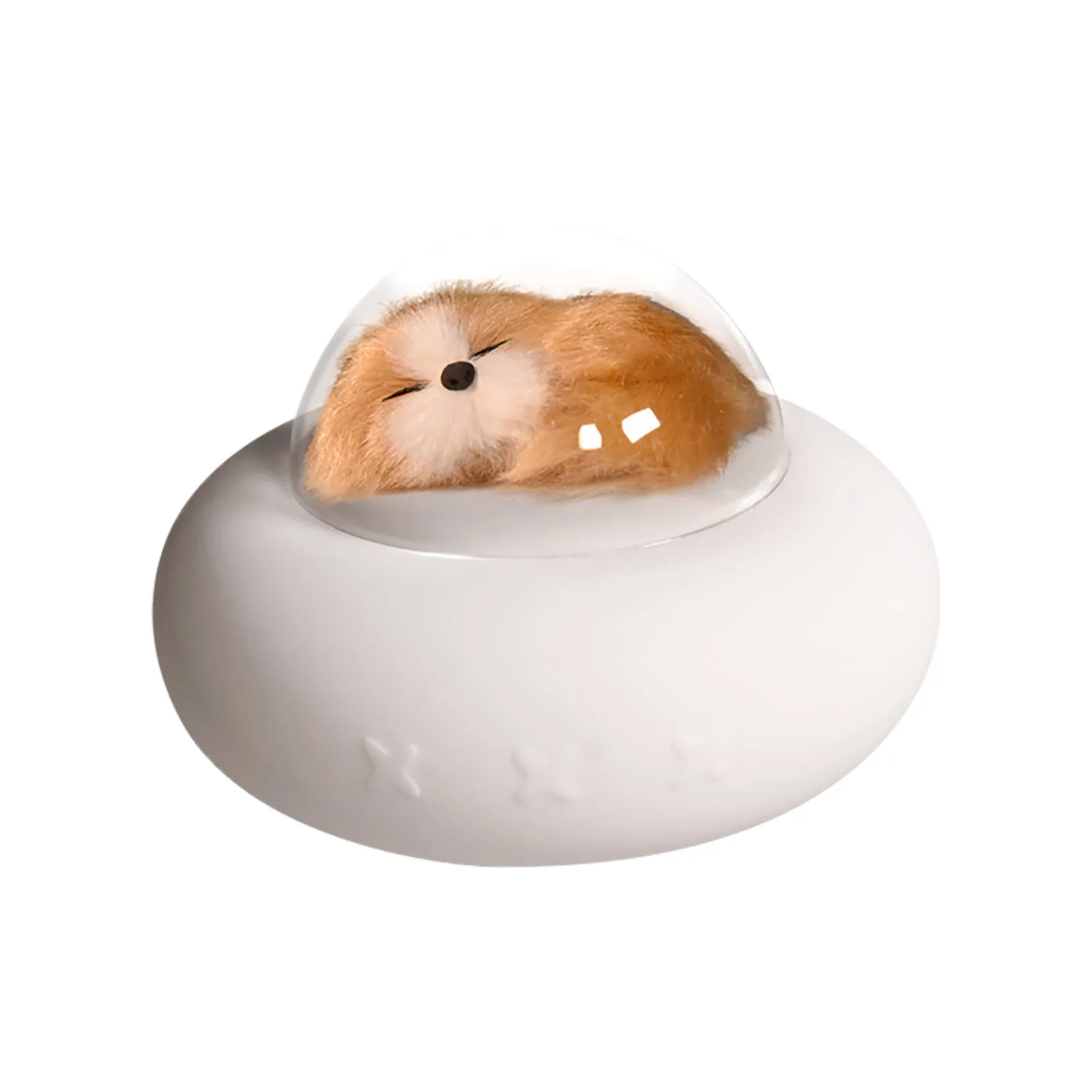 Pet LED Night Light Touch Sensor 7 Colors Dimmable Timer USB Rechargeable Silicone Spaceship Bedside Lamp Cute Cartoon Cat Light
Pet LED Night Light Touch Sensor 7 Colors Dimmable Timer USB Rechargeable Silicone Spaceship Bedside Lamp Cute Cartoon Cat Light