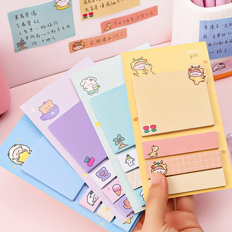 4Pcs/Set Four Seasons White Bear Hamster Memo Pad N Times Sticky Notes School Supply Bookmark Label
4Pcs/Set Four Seasons White Bear Hamster Memo Pad N Times Sticky Notes School Supply Bookmark Label