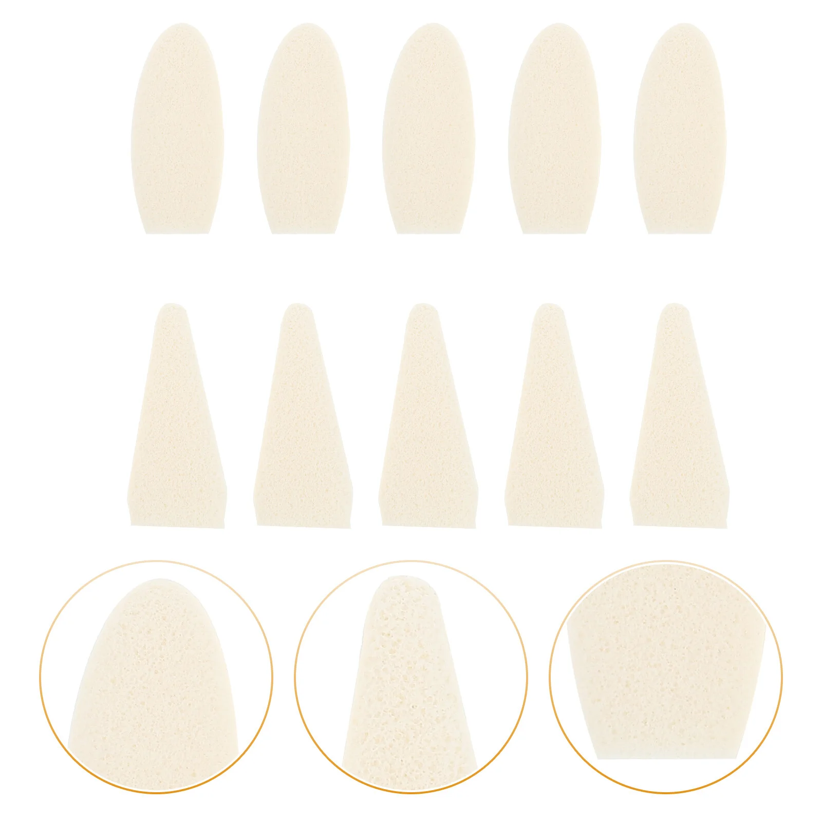 40 Pcs Sponge Drawing Blooming Wiper Heads Blending Stumps Brush White Tools Replace Student
40 Pcs Sponge Drawing Blooming Wiper Heads Blending Stumps Brush White Tools Replace Student