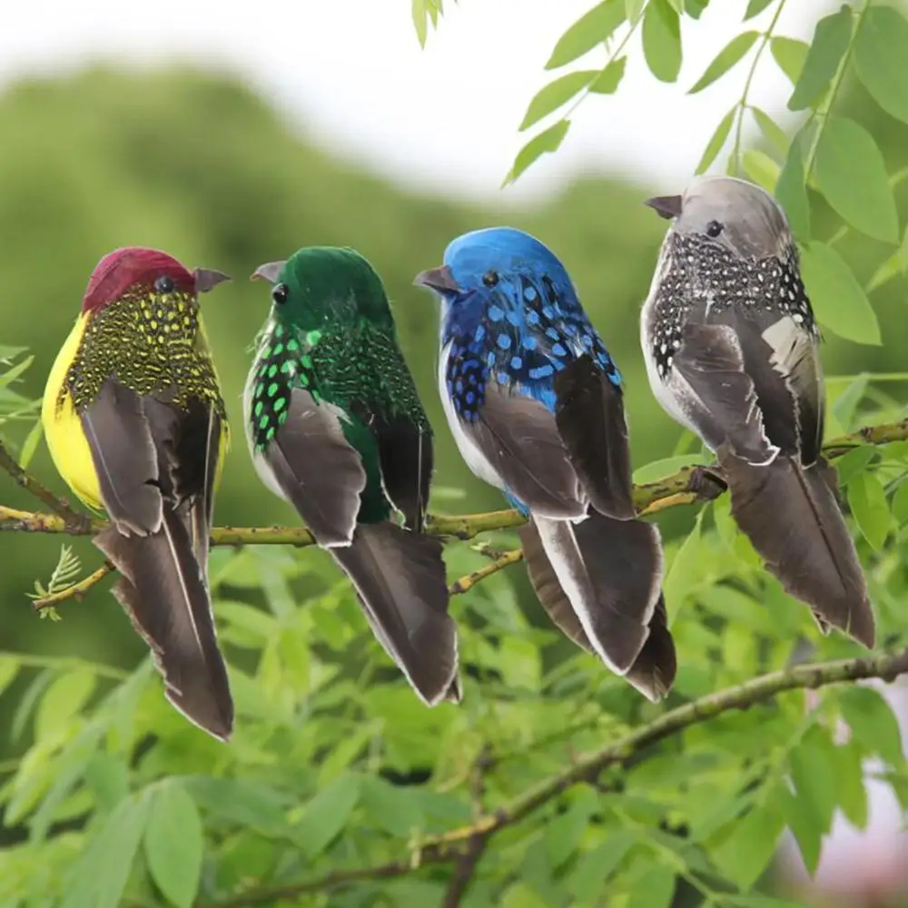 Miniature Birds Artificial Foam Feather Sparrow Craft Bird Model with Clip for Outdoor Garden Yard Wedding Party Decoration 
Miniature Birds Artificial Foam Feather Sparrow Craft Bird Model with Clip for Outdoor Garden Yard Wedding Party Decoration