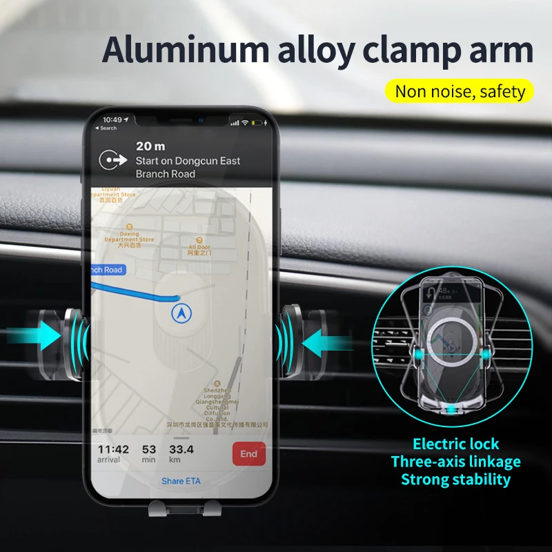 15w Magnetic Qi Car Wireless Charger Universal Multifunctional Fast Wireless Charger Holder Auto Smart Scan Car Phone Holder
15w Magnetic Qi Car Wireless Charger Universal Multifunctional Fast Wireless Charger Holder Auto Smart Scan Car Phone Holder