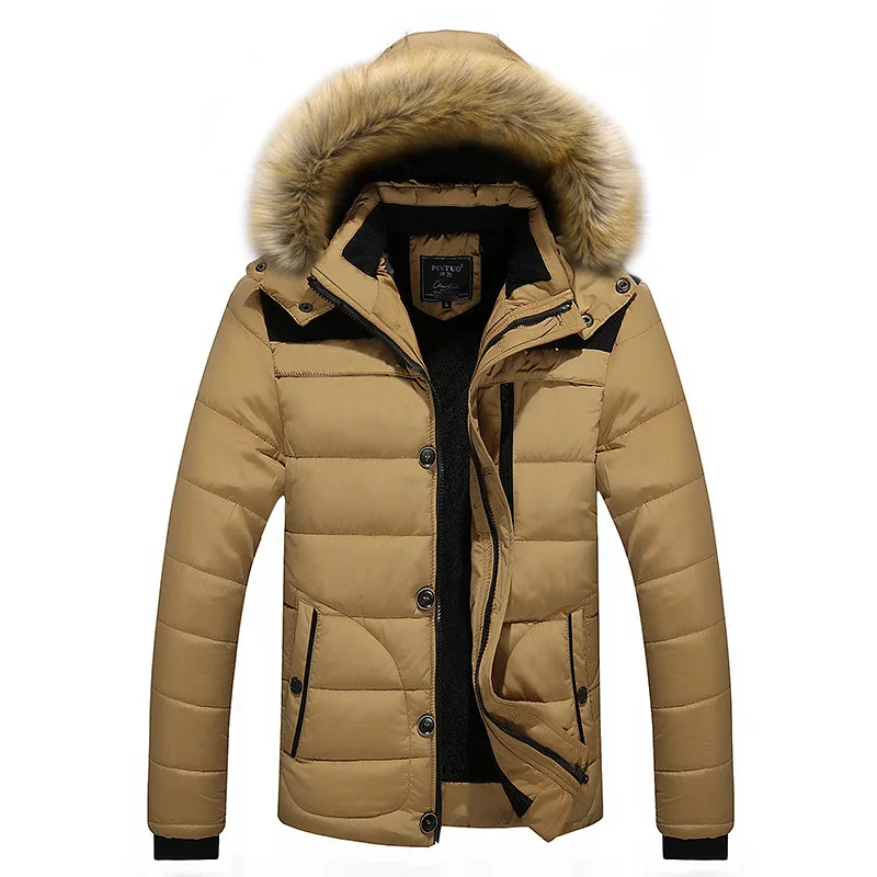 2022 Winter New Warm Padded Fleece Parka Men's Waterproof Hooded Fur Collar Warm Short Coat Youth Autumn Fashion Casual Coat
2022 Winter New Warm Padded Fleece Parka Men's Waterproof Hooded Fur Collar Warm Short Coat Youth Autumn Fashion Casual Coat