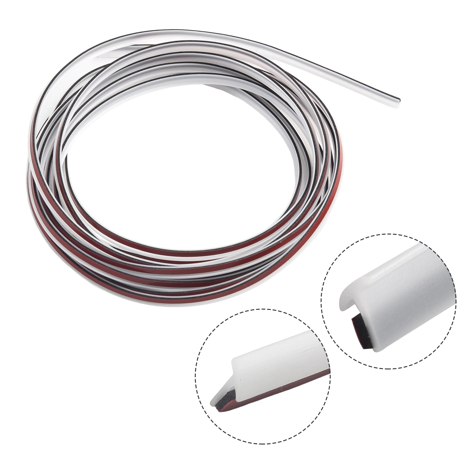 Noise Reduction Car Seal Strip for Front Rear Bumper & Lip Headlight Side Skirt 4M T Shape Rubber Moulding Trim
Noise Reduction Car Seal Strip for Front Rear Bumper & Lip Headlight Side Skirt 4M T Shape Rubber Moulding Trim