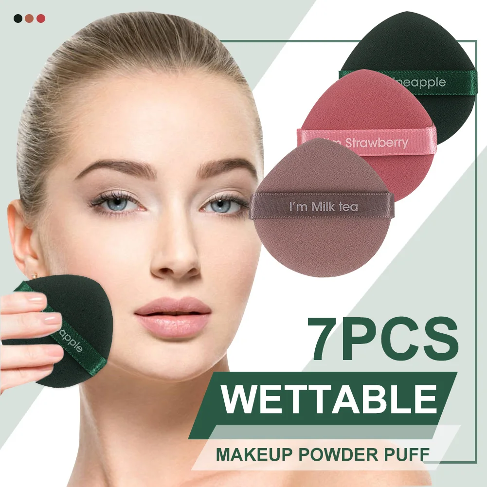 7Pcs Makeup Powder Puff Double Side Makeup Sponge Blender Wet or Dry Use Portable Foundation Puff Make Up Powder Tools
7Pcs Makeup Powder Puff Double Side Makeup Sponge Blender Wet or Dry Use Portable Foundation Puff Make Up Powder Tools