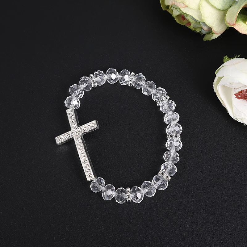 12 PCS Baptism Crystal Bead Bracelet Party Favor First Communion Gift Recuerdos de Bautizo Christening Favor
12 PCS Baptism Crystal Bead Bracelet Party Favor First Communion Gift Recuerdos de Bautizo Christening Favor