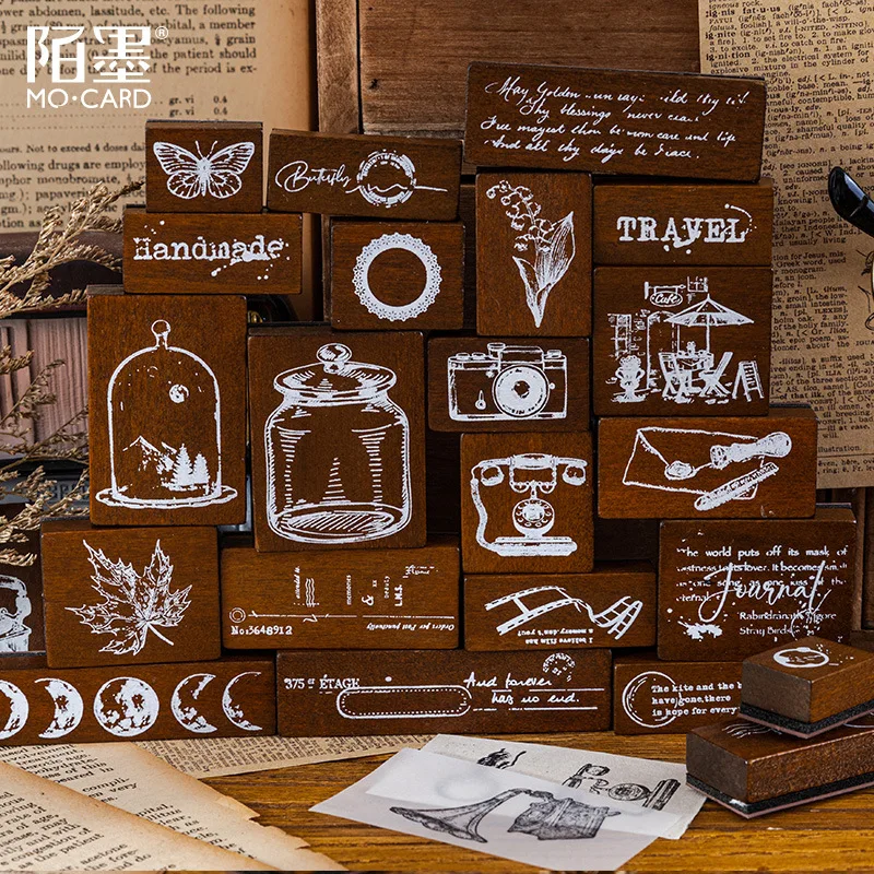 7pcs Vintage Stationery Fingerprinting Wooden Seal Stamps for Scrapbooking Card Making DIY Album Diary Decoration Transparent
7pcs Vintage Stationery Fingerprinting Wooden Seal Stamps for Scrapbooking Card Making DIY Album Diary Decoration Transparent