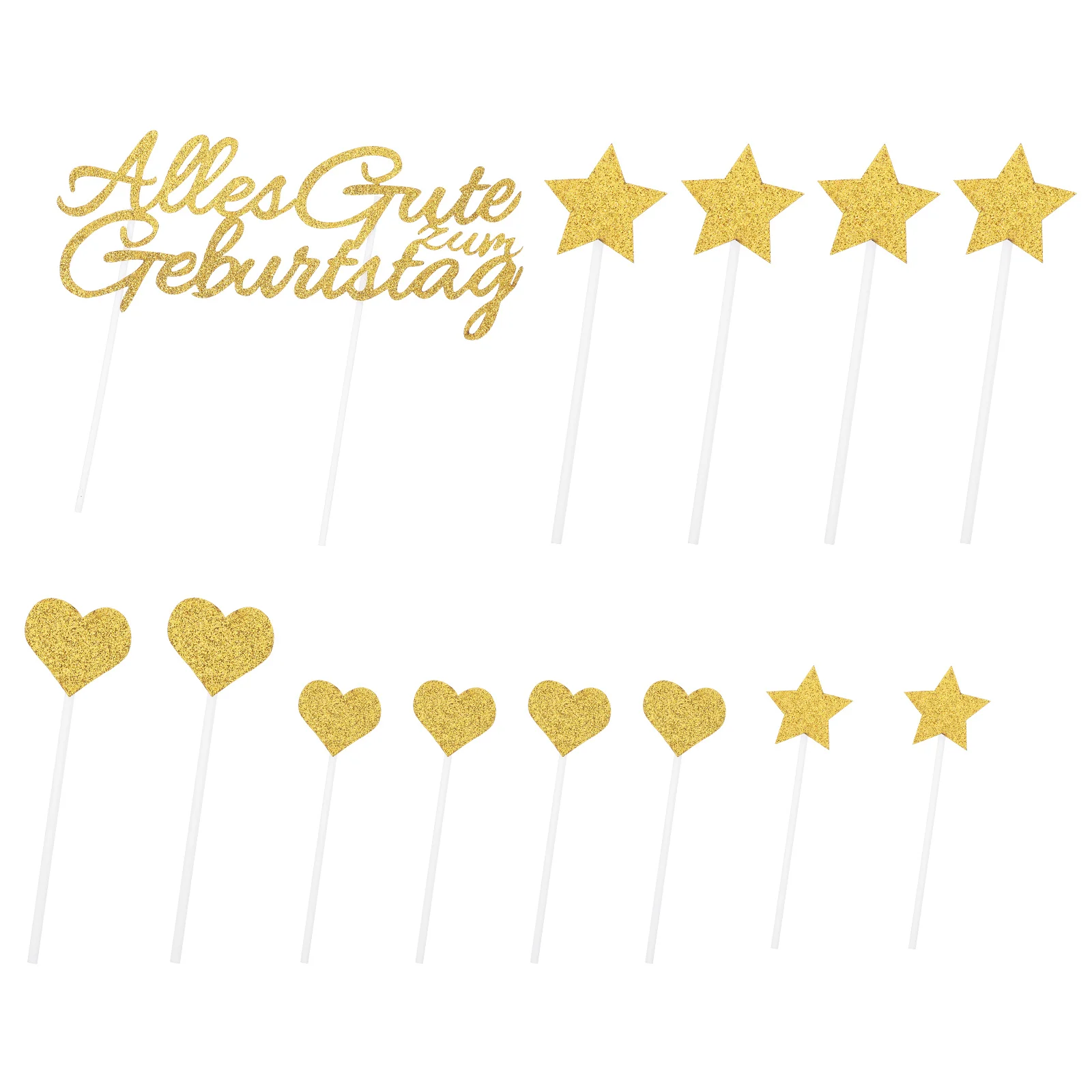 Birthday Cupcake Picks Star Heart Glitter Toppers Decor Twinkle Love Decoration Party Muffin Golden Accessories Germany
Birthday Cupcake Picks Star Heart Glitter Toppers Decor Twinkle Love Decoration Party Muffin Golden Accessories Germany