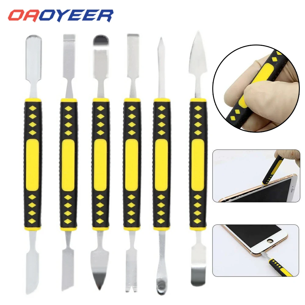 6Pcs Metal Crowbar Set Mobile Phone Screen Repair Boot Stick Digital Mini Multi Home Appliance Disassemble Repair Tool Pry Bar
6Pcs Metal Crowbar Set Mobile Phone Screen Repair Boot Stick Digital Mini Multi Home Appliance Disassemble Repair Tool Pry Bar