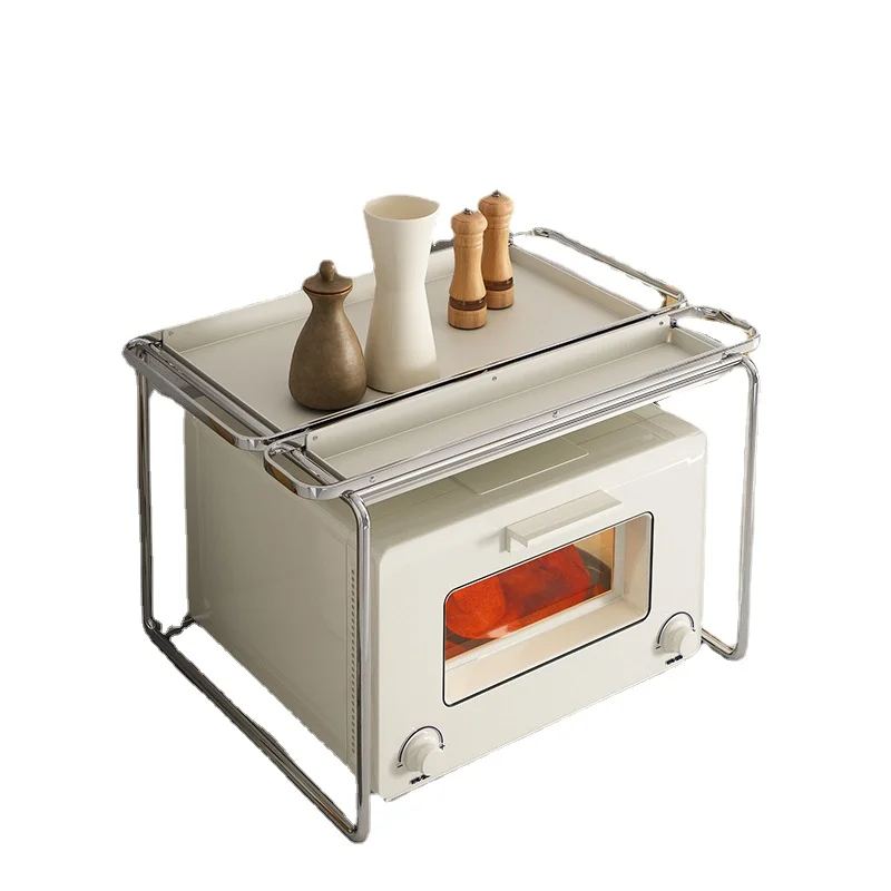 Microwave Shelf Shelf Countertop Multi-layer Korean Kitchen Oven Rack Household Seasoning Storage Removable Tray
Microwave Shelf Shelf Countertop Multi-layer Korean Kitchen Oven Rack Household Seasoning Storage Removable Tray