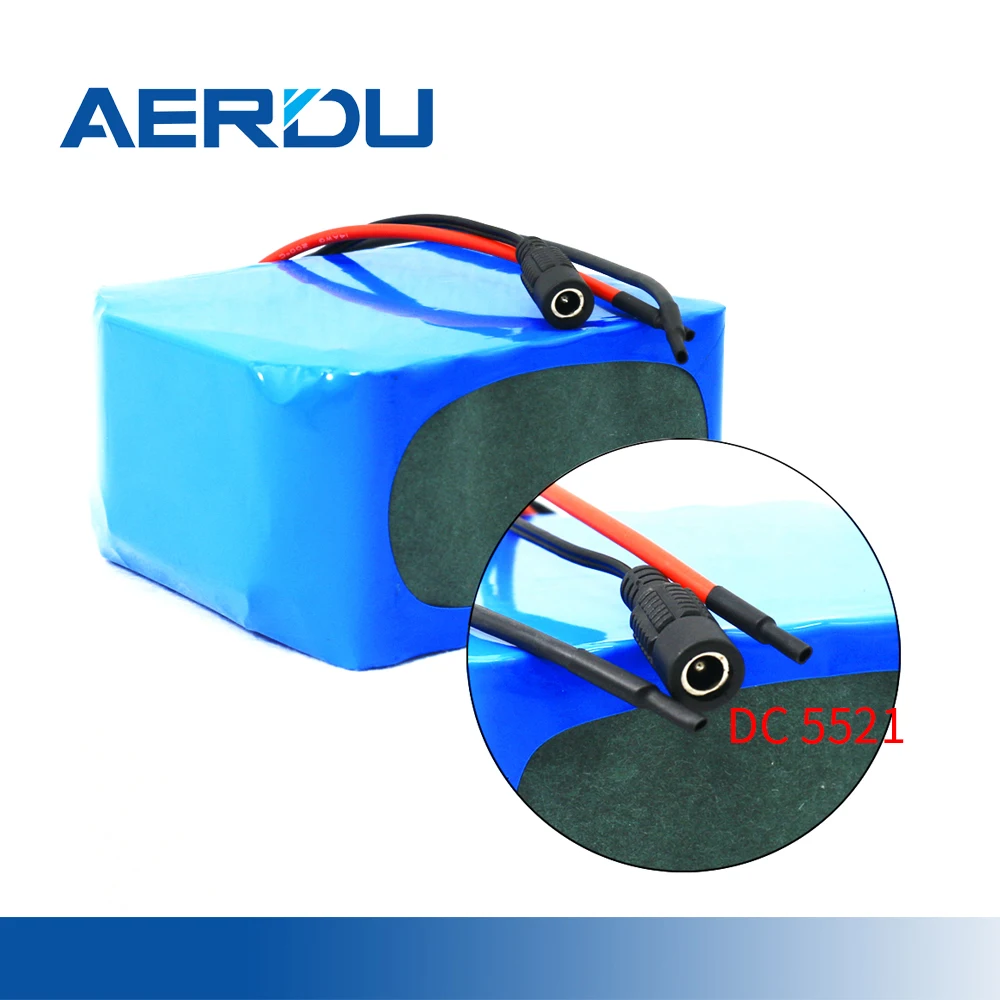 AERDU 11.1V 3S12P 42Ah 18650 Rechargeable Li-ion Battery Pack with 50A BMS 3500mAh Cells for Bicycle Vehicle Golf Cart Electric
AERDU 11.1V 3S12P 42Ah 18650 Rechargeable Li-ion Battery Pack with 50A BMS 3500mAh Cells for Bicycle Vehicle Golf Cart Electric