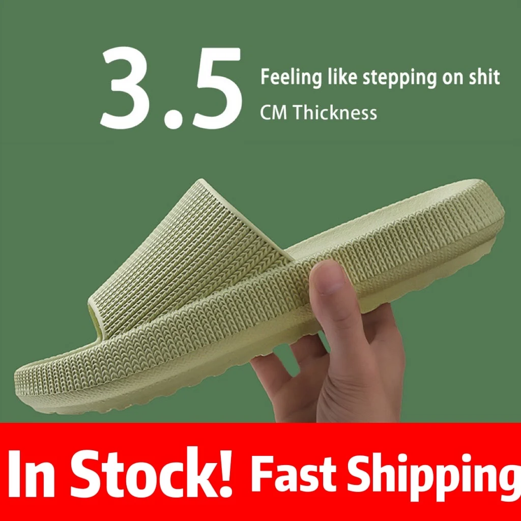 4cm Thick Platform Women's Slippers Summer Beach Eva Soft Slide Sandals Leisure Men Indoor Bathroom Shoes Anti-slip Dropshipping
4cm Thick Platform Women's Slippers Summer Beach Eva Soft Slide Sandals Leisure Men Indoor Bathroom Shoes Anti-slip Dropshipping
