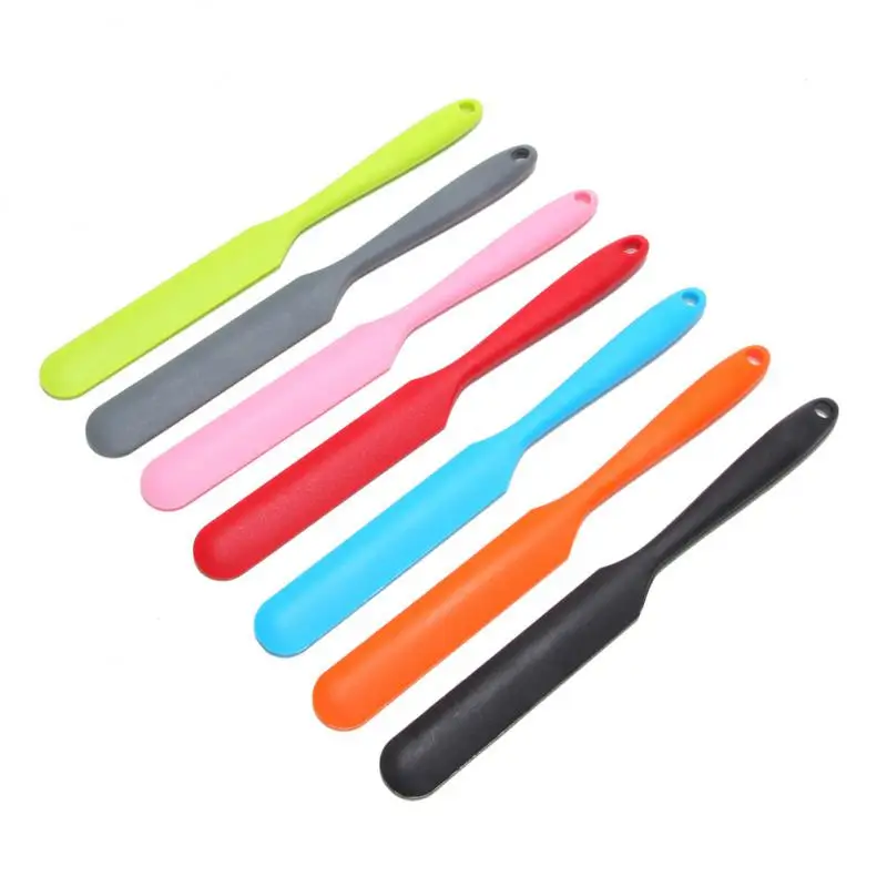 Easy To Wash Long Spatula Silicone Flexible Cream Spatula Non-stick Spatula Kitchen Cooking Tool One-piece Food Grade 
Easy To Wash Long Spatula Silicone Flexible Cream Spatula Non-stick Spatula Kitchen Cooking Tool One-piece Food Grade