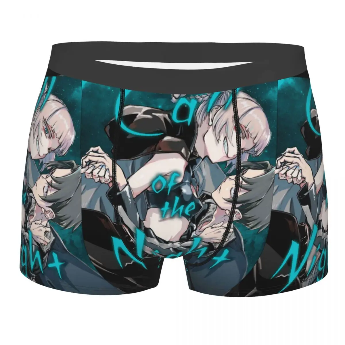 Men's Call Of The Night Yofukashi No Uta Boxer Shorts Panties Mid Waist Underwear Anime Homme Funny Underpants
Men's Call Of The Night Yofukashi No Uta Boxer Shorts Panties Mid Waist Underwear Anime Homme Funny Underpants