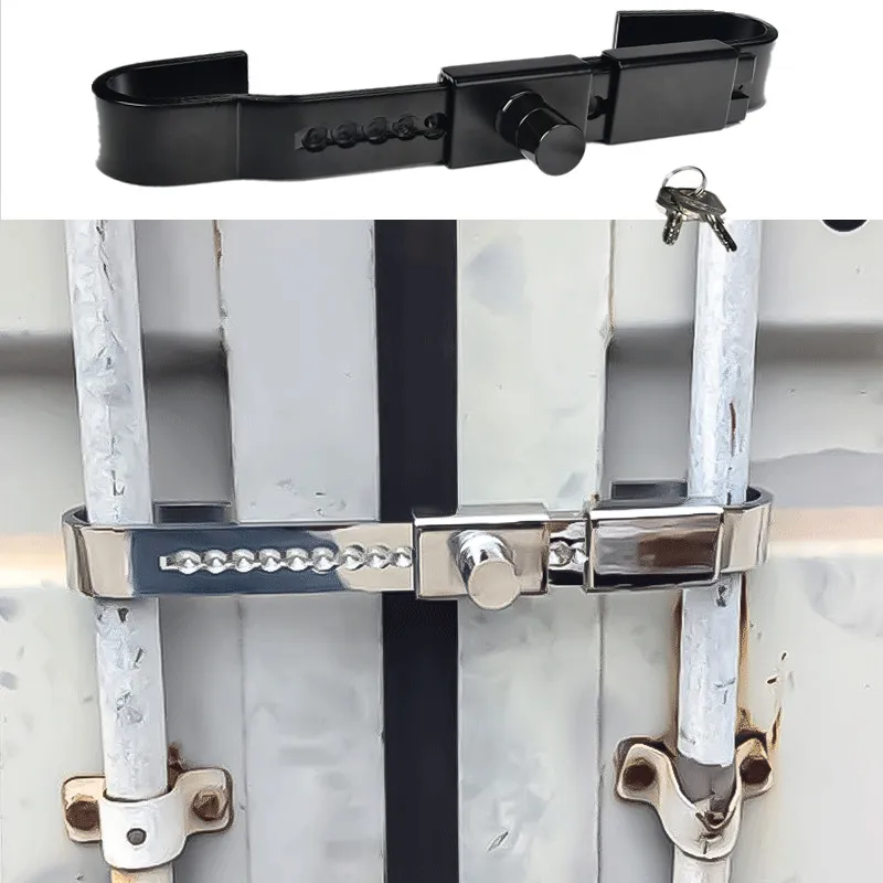 Замок безопасности для грузовиков, аксессуары и хранение для грузовиков, стальной дверной замок A3 для полуприцепа, контейнеров, грузовых, масляных танкеров
Замок безопасности для грузовиков, аксессуары и хранение для грузовиков, стальной дверной замок A3 для полуприцепа, контейнеров, грузовых, масляных танкеров