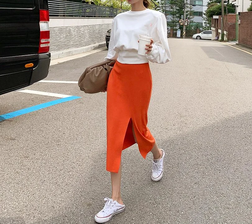 A line knit New New summer short Skirt Korean Skirt Midi long High Waist School Girl Skirt vintage Skirts summer Pleated skirt 
A line knit New New summer short Skirt Korean Skirt Midi long High Waist School Girl Skirt vintage Skirts summer Pleated skirt