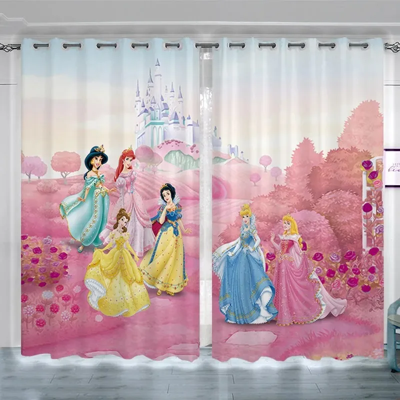 Disney Princess Snow White Cinderella Blackout Curtains for Children's Room Shading Curtain for Bedroom Custom Curtains
Disney Princess Snow White Cinderella Blackout Curtains for Children's Room Shading Curtain for Bedroom Custom Curtains