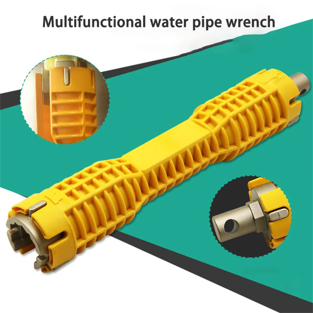 Faucet And Sink Installer Allen Key Wrench Multifunction Household Install Tap Spanner Double Head Key 360 Spanner Plumber Tools
Faucet And Sink Installer Allen Key Wrench Multifunction Household Install Tap Spanner Double Head Key 360 Spanner Plumber Tools