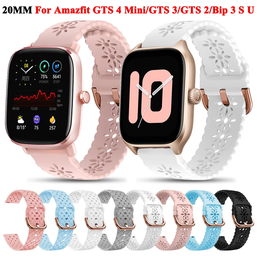 20mm Silicone Watch Strap Bracelet For Amazfit GTS 4/3/2/2e Mini Replacement Strap For Amazfit GTR Mini/Bip 3/S/U Pro Watchband
20mm Silicone Watch Strap Bracelet For Amazfit GTS 4/3/2/2e Mini Replacement Strap For Amazfit GTR Mini/Bip 3/S/U Pro Watchband
