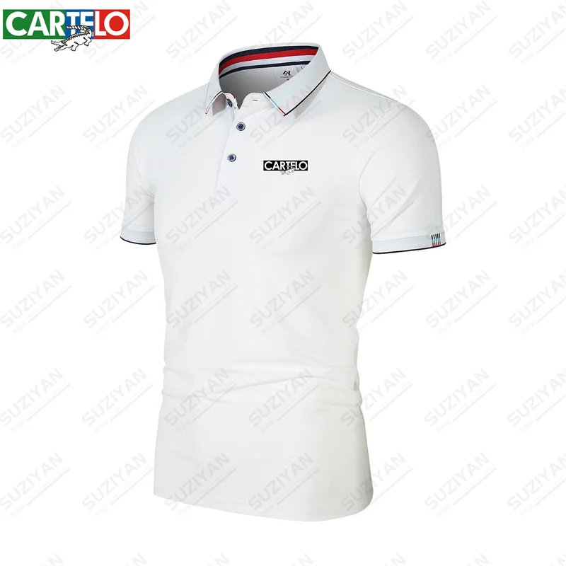 Cartelo 2022 summer casual polo shirt men short sleeve turn down collar slim fit sold color polo shirt for men plus size
Cartelo 2022 summer casual polo shirt men short sleeve turn down collar slim fit sold color polo shirt for men plus size