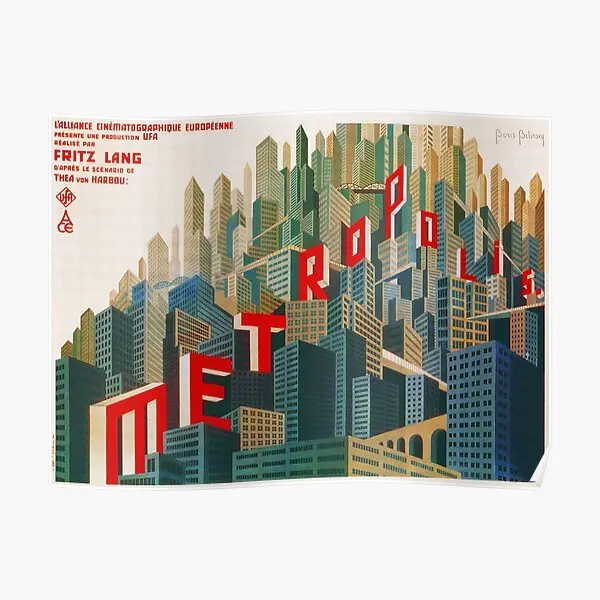 Классический научный плакат Fritz Lang, Метрополис 1927, Современная Настенная роспись для дома смешной декор Room, винтажное искусство без рамки
Классический научный плакат Fritz Lang, Метрополис 1927, Современная Настенная роспись для дома смешной декор Room, винтажное искусство без рамки