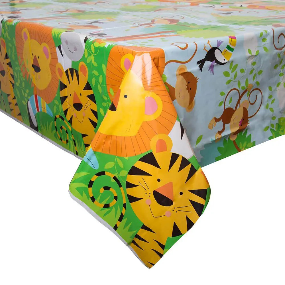 1Psc Jungle Animal Party Tablecloth Cute Lion Tiger Wild Animal Birthday Party Decor Kid Baby Shower Table Decor Table cloth
1Psc Jungle Animal Party Tablecloth Cute Lion Tiger Wild Animal Birthday Party Decor Kid Baby Shower Table Decor Table cloth