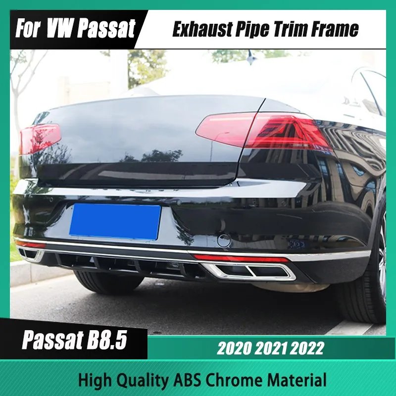 Хромированная задняя выхлопная труба из АБС-пластика для VW Passat B8.5 2020 2021 2022, четыре отверстия
Хромированная задняя выхлопная труба из АБС-пластика для VW Passat B8.5 2020 2021 2022, четыре отверстия