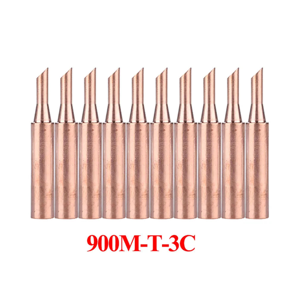 Electric Iron Head 900M-T Soldering Tip Extra Kit Pack Part 10 Piece Accessory Pure Copper Replace Replacement
Electric Iron Head 900M-T Soldering Tip Extra Kit Pack Part 10 Piece Accessory Pure Copper Replace Replacement