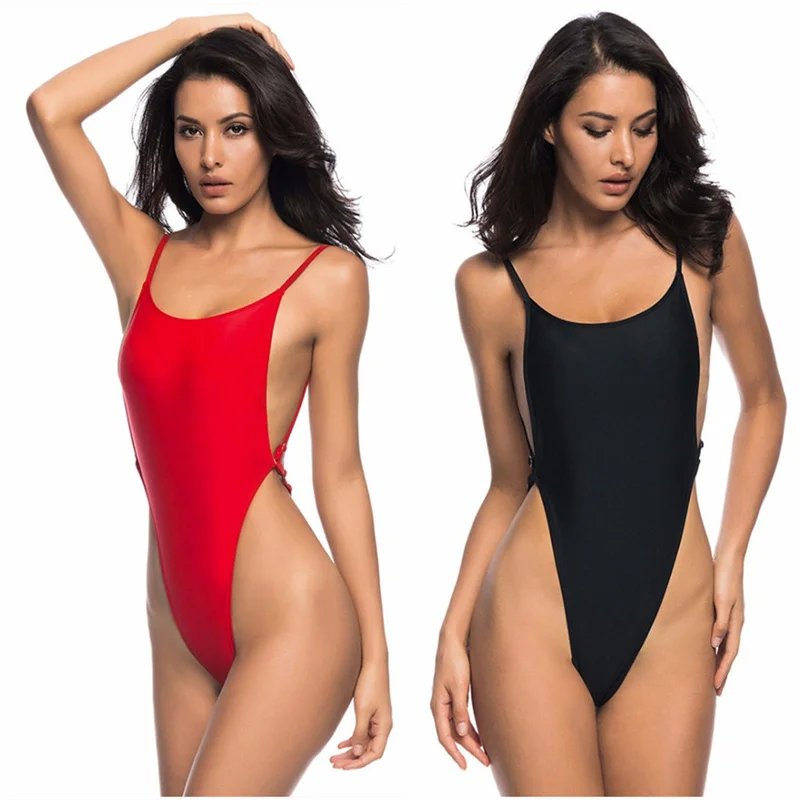 Sexy Bikini One-piece Swimsuit Women Cover Belly Open Back Solid Color Swimsuit
Sexy Bikini One-piece Swimsuit Women Cover Belly Open Back Solid Color Swimsuit