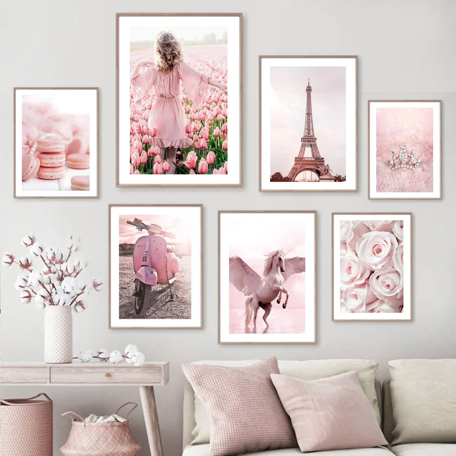Paris Tower Pink Rose Pineapple Unicorn Wall Art Canvas Painting Nordic Posters And Prints Wall Pictures For Living Room Decor
Paris Tower Pink Rose Pineapple Unicorn Wall Art Canvas Painting Nordic Posters And Prints Wall Pictures For Living Room Decor