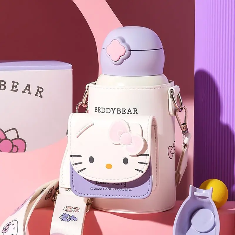 Japanese Cartoon Sanrio Hello Kitty Children's Insulated Cup with Straw Kawaii Water Cup for Satchel Student Carrying Cup Kettle
Japanese Cartoon Sanrio Hello Kitty Children's Insulated Cup with Straw Kawaii Water Cup for Satchel Student Carrying Cup Kettle