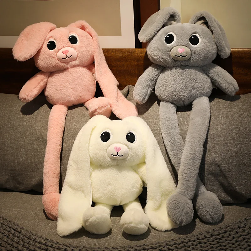 80/100/140cm Creative Pull Ear Rabbit Plush Toy Kawaii Stuffed Animal Bunny Plushies Doll Soft Kids Toys for Girls Child Gifts
80/100/140cm Creative Pull Ear Rabbit Plush Toy Kawaii Stuffed Animal Bunny Plushies Doll Soft Kids Toys for Girls Child Gifts