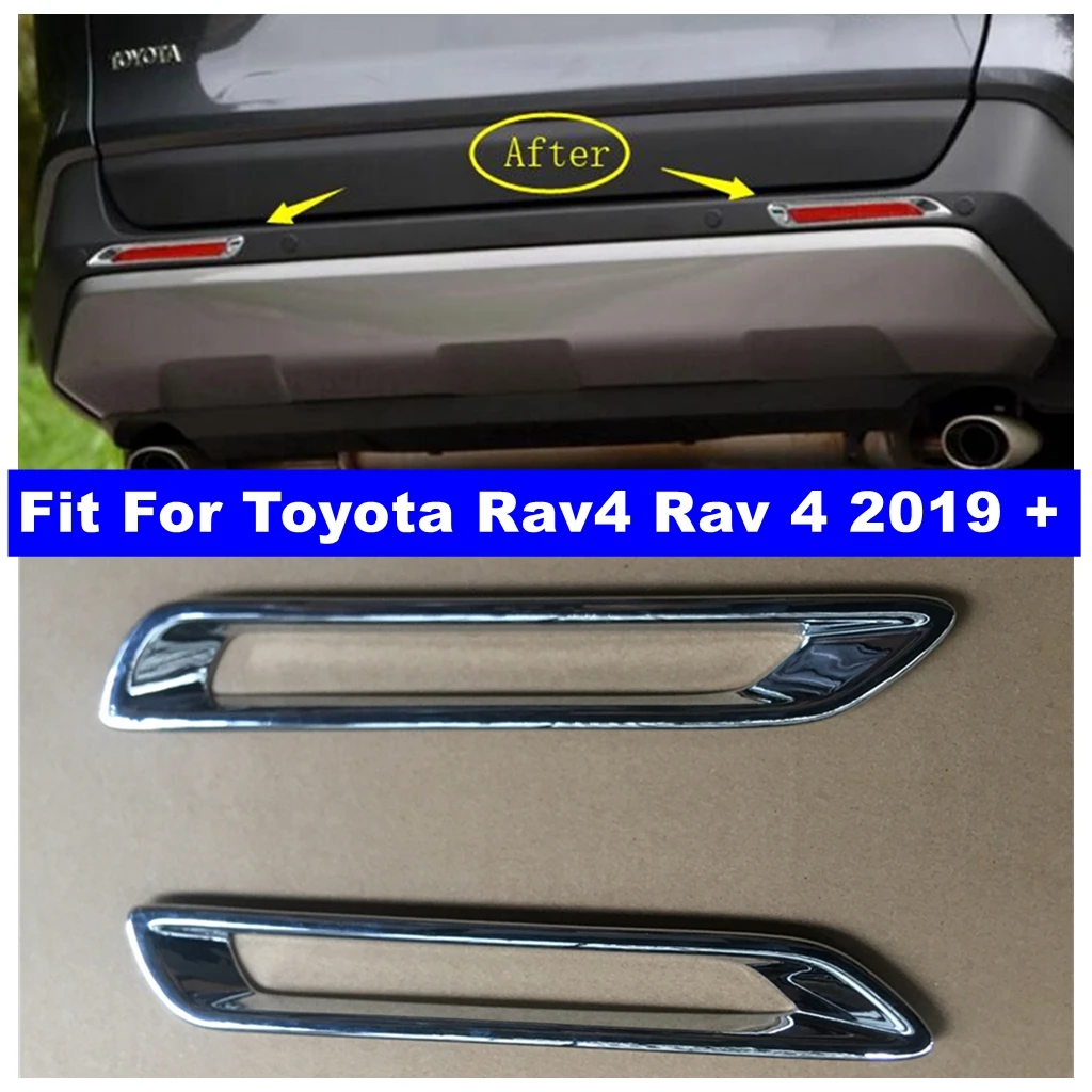Rear Bumper Fog Lights Foglight Lamps Frame Cover Trim Fit For TOYOTA RAV4 RAV 4 XA50 2019 - 2023 Shiny Car Exterior Accessories
Rear Bumper Fog Lights Foglight Lamps Frame Cover Trim Fit For TOYOTA RAV4 RAV 4 XA50 2019 - 2023 Shiny Car Exterior Accessories