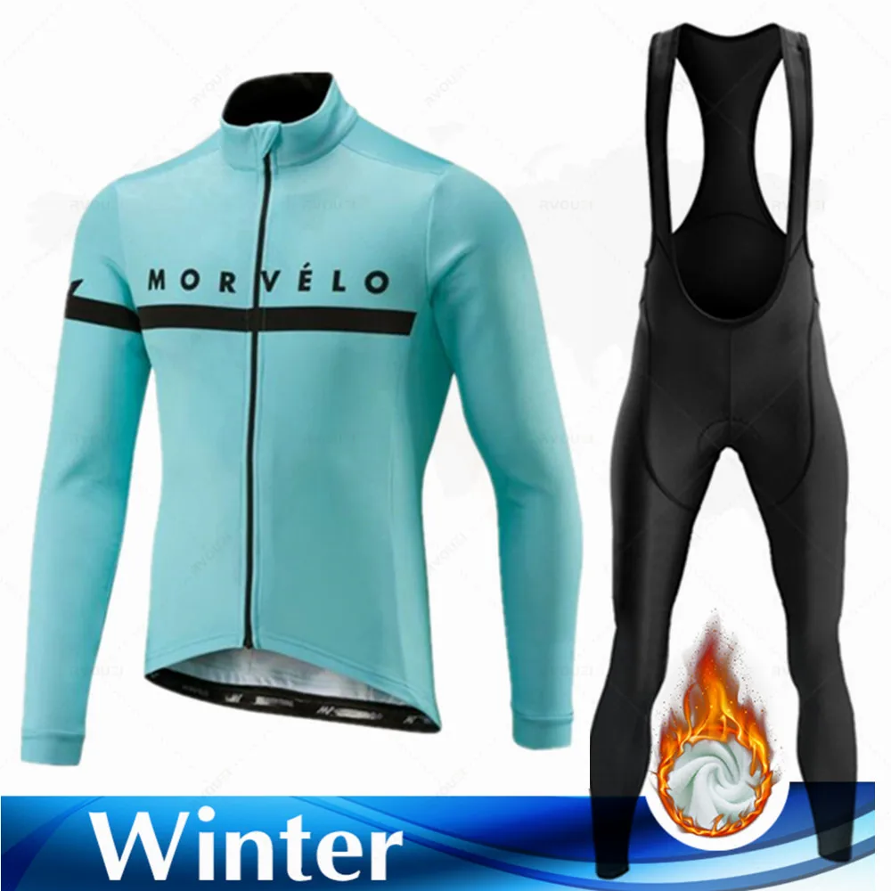 New Winter Thermal Fleece Cycling Jersey Set Racing Bike Morvelo Mountian Bicycle Clothing Ropa Ciclismo Mallot Ciclismo Hombre
New Winter Thermal Fleece Cycling Jersey Set Racing Bike Morvelo Mountian Bicycle Clothing Ropa Ciclismo Mallot Ciclismo Hombre