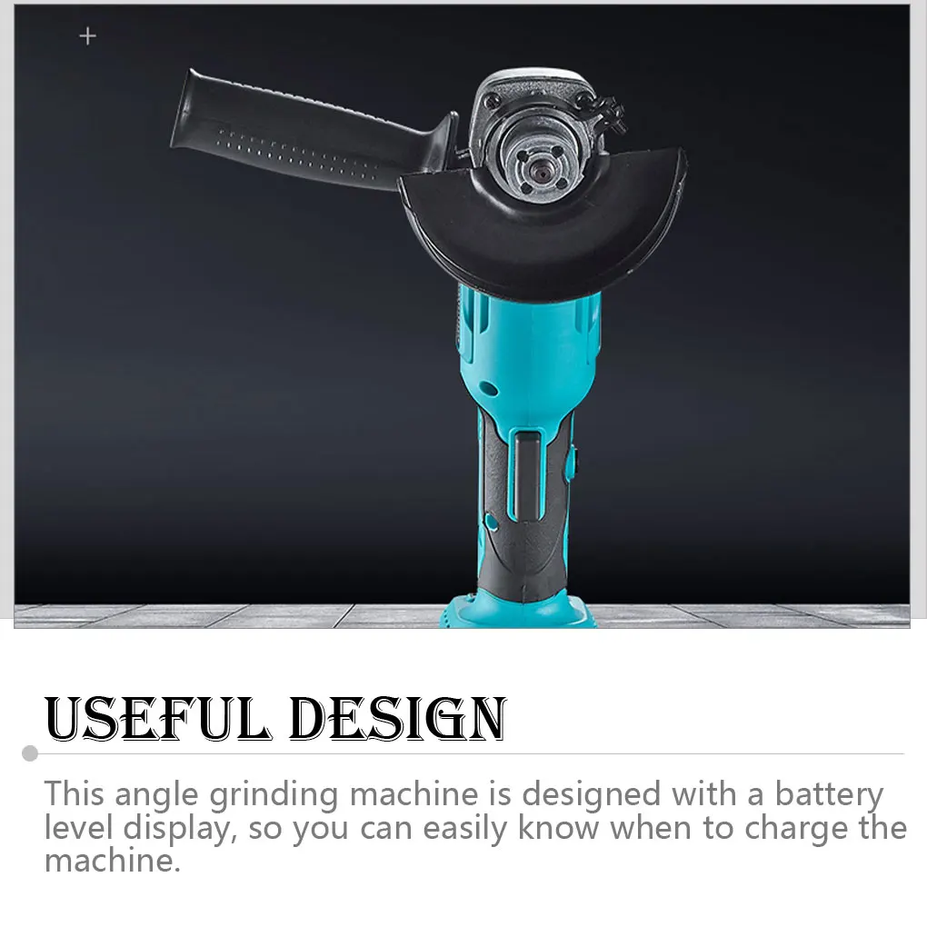 Brushless Angle Grinder 3 Modes Portable Battery Display Adjustable Grinding Polishing Machine Carpenter Handtool
Brushless Angle Grinder 3 Modes Portable Battery Display Adjustable Grinding Polishing Machine Carpenter Handtool