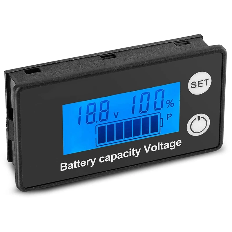 DC 8V-100V Battery Capacity Monitor Gauge Voltage Meter Monitor With LCD Screen Electric Quantity Detector
DC 8V-100V Battery Capacity Monitor Gauge Voltage Meter Monitor With LCD Screen Electric Quantity Detector