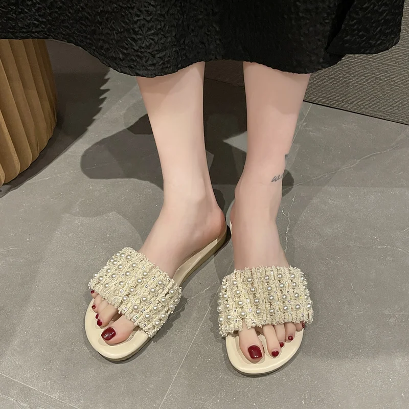 Flat Shoes Female Slippers Soft Slipers Women Low Slides Comfort Summer 2022 Basic Rubber Rome PU Casual Leisure Shoes Women Sl
Flat Shoes Female Slippers Soft Slipers Women Low Slides Comfort Summer 2022 Basic Rubber Rome PU Casual Leisure Shoes Women Sl