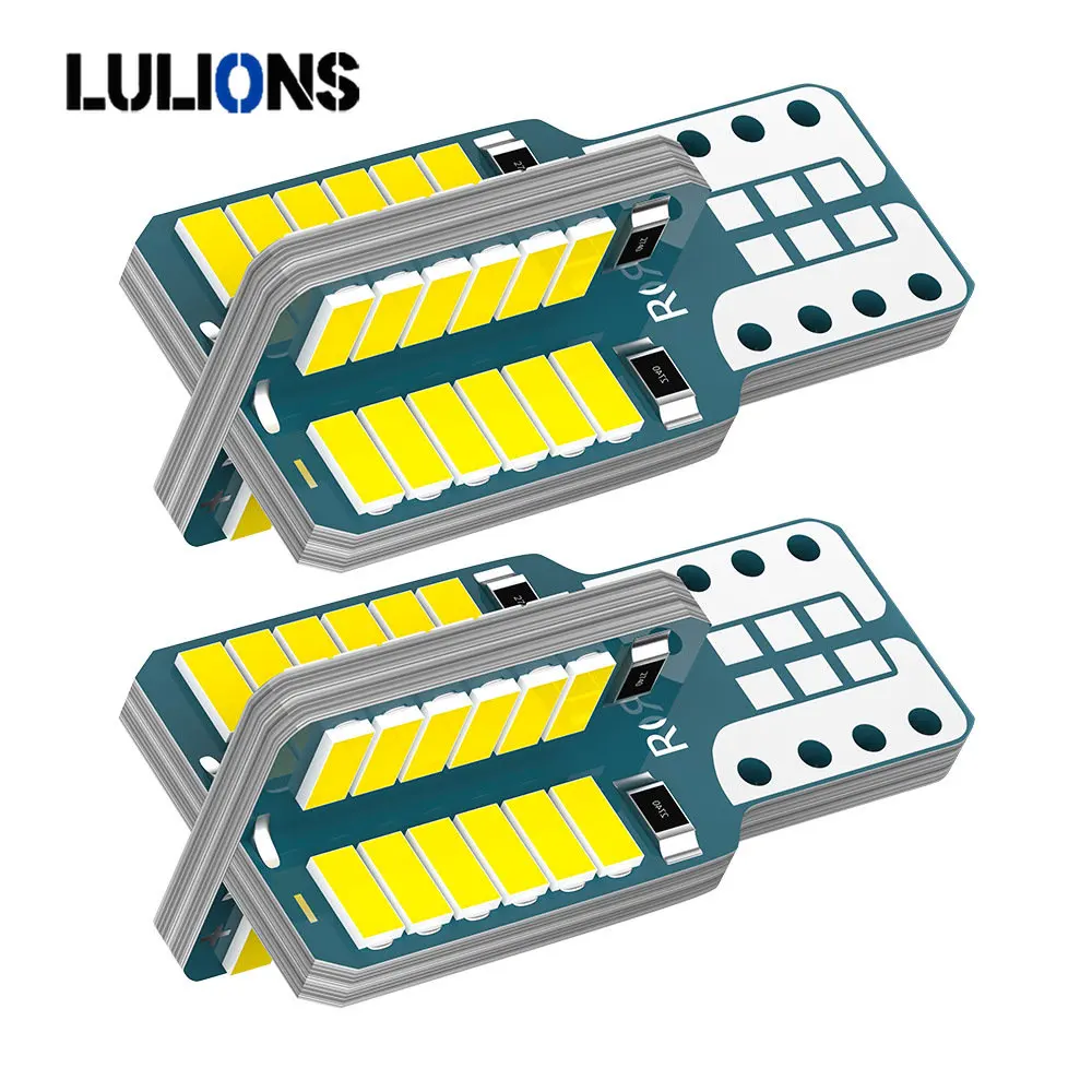 2pcs 5W W5W T10 Led Canbus No Error Car Interior Light 48 SMD 3014 Chip Pure White Instrument Lights Bulb Lamp 6000k 12V
2pcs 5W W5W T10 Led Canbus No Error Car Interior Light 48 SMD 3014 Chip Pure White Instrument Lights Bulb Lamp 6000k 12V