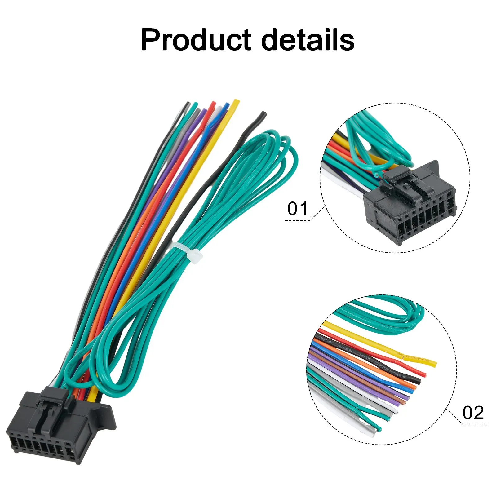 Car Plug Wire Harness 1pc Radio Stereo With Handbrake Line Portable Durabel High Quality Lightweight Brand New
Car Plug Wire Harness 1pc Radio Stereo With Handbrake Line Portable Durabel High Quality Lightweight Brand New