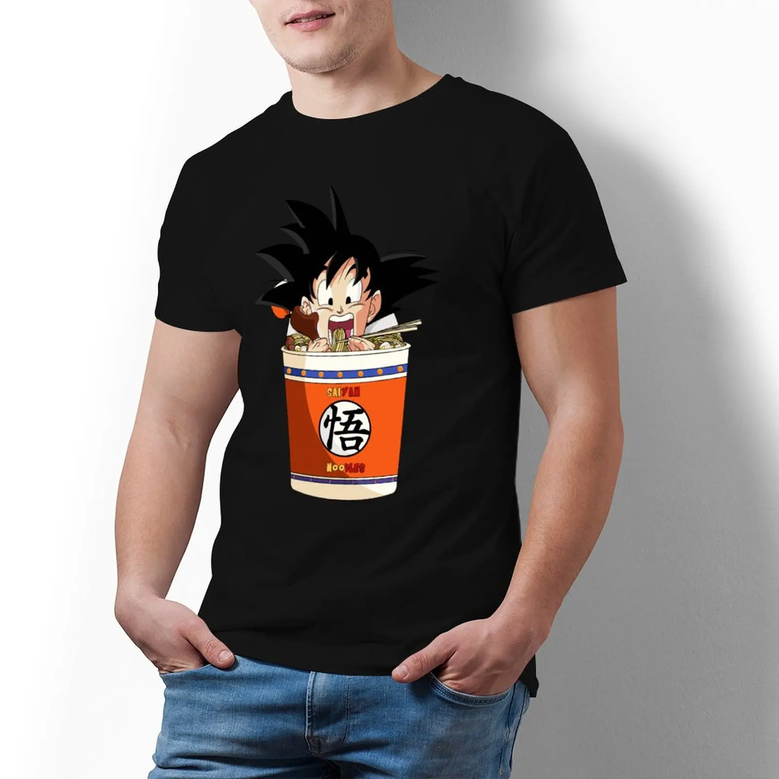 Bandai Dragon Ball Saiyan Goku Kid Noodles T Shirt Anime Print 100 Cotton T-Shirt Oversize Fun Tshirt Male
Bandai Dragon Ball Saiyan Goku Kid Noodles T Shirt Anime Print 100 Cotton T-Shirt Oversize Fun Tshirt Male