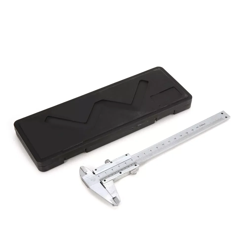 150MM Mini Gauge Measurement Stainless Steel Sliding Vernier Caliper Tool Ruler 6inch Micrometer Measuring Tools
150MM Mini Gauge Measurement Stainless Steel Sliding Vernier Caliper Tool Ruler 6inch Micrometer Measuring Tools