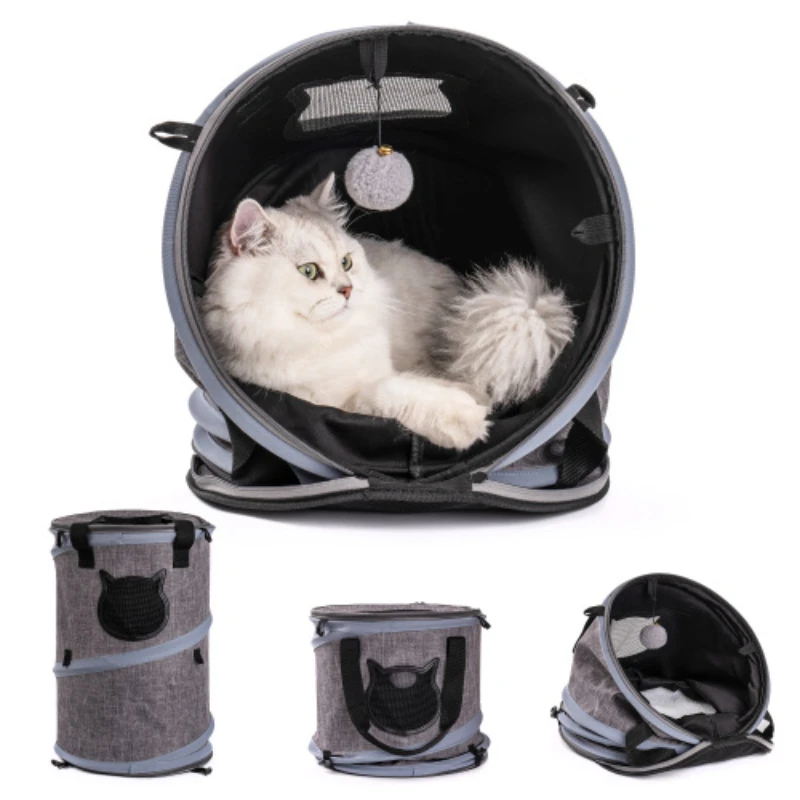 3 in 1 Cat Bed, Foldable Tunnel Pet Travel Carrier Bag Toy Cat Bed with Plush Balls
3 in 1 Cat Bed, Foldable Tunnel Pet Travel Carrier Bag Toy Cat Bed with Plush Balls